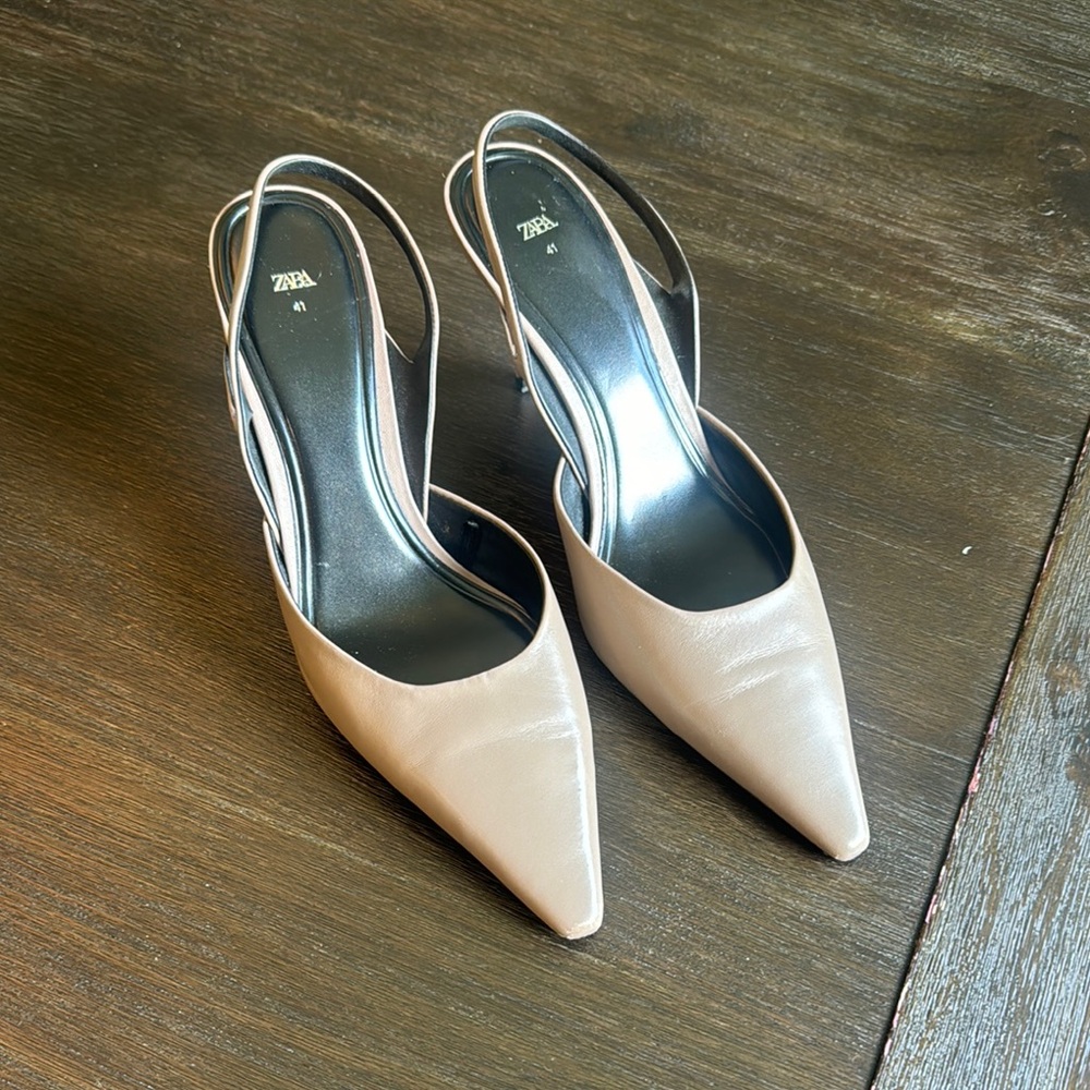 Zara Heels with Pointed Toe